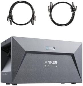 Anker SOLIX Solarbank E1600, 800W Balkonkraftwerk mit Speicher, 1,6kWh Akkukapazität, IP65, 6000 Ladezyklen, LFP Akku, Kompatibel mit 99% Aller Balkonkraftwerke, Plug&Play