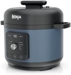 Ninja HyperHeat 9-in-1 6.5-qt Pressure Cooker | Steams, Slow Cooks, Sears, Sautés, Sous Vide, Yogurt & More | With SimpliServe Pot | Powerful 1200-Watt | Blue Macaron | PC201