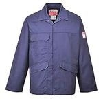 Portwest Bizflame Pro Jacket, Size: L, Colour: Navy, FR35NARL