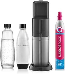 SodaStream Duo Sparkling/Fizzy Water Soda Drink Maker Black 60L w/1L Bottle