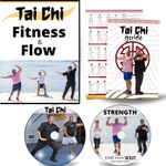 Tai chi DVD for beginners and seniors + Tai chi fit workouts. Qi gong, Balance, Strength, Stretching, Cardio, Breathing & more. Step by step instruction Tai chi exercises for seniors & beginner tai