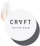 CRVFT Tattoo Balm Aftercare 1oz - Travel Size Tattoo Lotion, For Healing New & Brightening Older Tattoos - Safe Healing - Revive Tattoos (Scented)