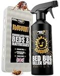Pest X Pro Blackout Bed Bug Killer Spray 500ml – Fast-Acting Cypermethrin Formula – Bed Bug Spray for Mattress, Bedding, Carpets – Non-Staining – Low Odour – Strong Bedbugs Treatment at Home