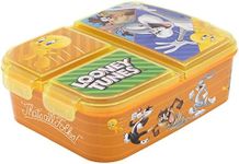 Stor Looney Tunes Heroes Lunch Box with Multiple Compartments