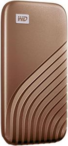 Western Digital WDBAGF0020BGD-WESN My Passport™ SSD, 2TB, Gold Color, USB 3.2 Gen-2, 1050MB/s (Read) and 1000MB/s (Write)