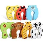 Esteopt Door Finger Pinch Guards, 7 Pack Foam Safety Door Guard Baby Proof Door Slam Stopper, Prevent Child Finger Pinch Injuries,Slamming Door,Child or Pet from Getting Locked in Room