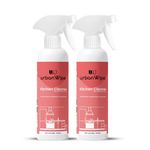 urbanWipe Kitchen Cleaner Spray Combo Pack | Suitable for all Kitchen Surfaces, Gas Stove, Countertop, Tiles, Chimney and Sink_(Pack of 2-500 ml each)