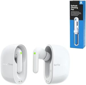 Timekettle M3 Language Translator Earbuds, Two-Way Translator Device with APP for 40 Languages and 13 Offline Translation Packs, Offline Version, White Bundle with 1 Earbuds Cleaning Pen