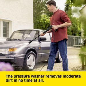 Kärcher K 4 Classic Pressure Washer – 130 Bar, 420 l/h, Dirt Blaster
