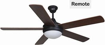 Hardware House 207249 Ceiling Fan, Oil Rubbed Bronze Finish
