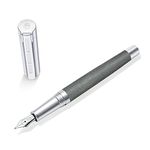 STAEDTLER Initium Corium Fountain Pen, Leather, Anthracite, EF, 9PC1380EF