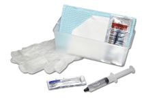 Medline Industries DYNC1810 Foley Catheter Insertion Trays with 10mL Syringe, Latex Free (Pack of 20)