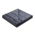 ZonLi Cooling Weighted Blanket 80"x87" Dark Grey 25lbs