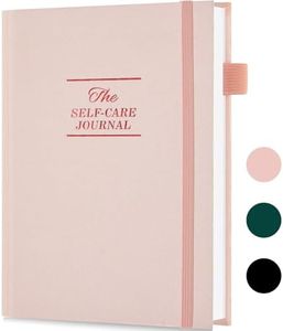 5 MINUTES A DAY Self-Care Journal, Wellness & Daily Reflection Notebook – Gratitude Journal Guided Journal for Women – Self Care Planner, Mental Health Journal with Mood Tracker – A5 Size (Pink)