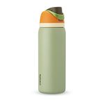 Owala FreeSip Insulated Stainless Steel Water Bottle with Straw, BPA-Free Sports Water Bottle, Great for Travel, 32 Oz, Camo Cool