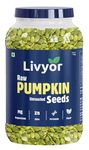 Livyor Raw Pumpkin Seeds for eating, Rich in Protein and Fiber Pumpkin Seeds (1kg)