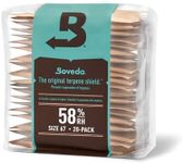 Boveda 58% Two-Way Humidity Control Packs For Storing 1 lb – Size 67 – 20 Pack – Moisture Absorbers for Storage Containers – Humidifier Packs – Hydration Packets in Resealable Bag