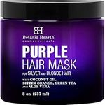 Botanic Hearth Purple Hair Mask for Blonde, Silver and Gray Hair 8 fl oz