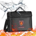 Fireproof Document Bag with Shoulde