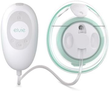 Elvie Stride 1, Single Breast Pump, Electric Breastfeeding Pump, Hands-Free & Portable & Wearable, Newborn Essentials, App-Controlled & Ultra-Quiet