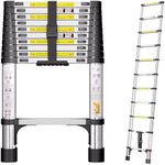 Telescopic Ladder, 3.2M Stainless S