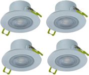 Integral LED Fixed Downlight 5.5W Dimmable 4000K IP65-4 Pack (White)