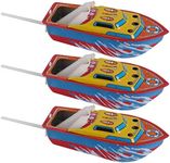 3Pcs Candle Powered Boat Experimental Speedboat Model Decoration