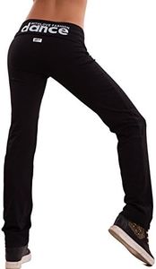Toocool Pantalon Jogging Femme, Pantalon de Survêtement pour Femme, Pantalon de Sport en Coton pour Femme, Pantalon Taille Basse pour Femme CH93 [S, Noir]