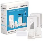 Lutron P-BDG-PKG2P Caseta Wireless Smart Lighting Plug-in Lamp Dimmer Kit, Home Kit-Enabled