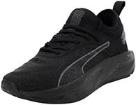 PUMA Women's Pwr Xx Nitro Nova Shine WN's Road Running Shoe, Puma Black Puma White, 7.5 US