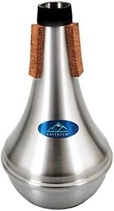 Eastrock Trumpet Straight Mute Silencer Lightweight with Rubber Cork for Jazz,Classic,Beginners and Students