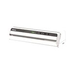 Fellowes Jupiter 125 Thermal Laminator Machine with Laminating Pouch Starter Kit, 12.5 inch, 60 Second Warm-Up, White/Black (5746301)
