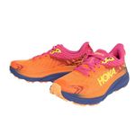 HOKA ONE ONE Women's W Challenger ATR 7 GTX Sneaker, Vibrant Orange/Pink Yarrow, 6.5 UK