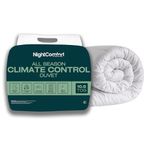 Night Comfort OH-SO WARM Ultra Snuggle Anti Allergy 10.5 Tog Winter Warm Duvet Quilt Luxury Microfibre All Season Thick Duvet, Single