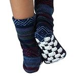 Polar Feet Nonslip Fleece Socks for