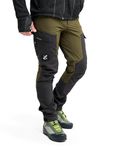 RevolutionRace Men's RVRC GP Trousers, Durable Trousers for Hiking, Walking, Exploring and All Other Outdoor Activities, Dark Olive, M