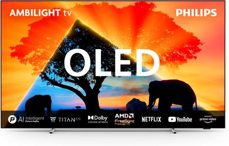 Philips 65" Ambilight 4K OLED TV – Ultra HD Smart Television