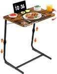 Folding TV Tray Adjustable Dinner -