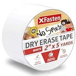 XFasten Dry Erase Tape White 2-Inch