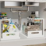 REALINN Under Sink Organizer, Pull 