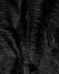 The Prop store Fur Rug for Photography for Baby Background (90x160cm)-Black