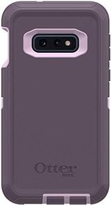 OtterBox Defender Series Screenless Edition Case for Samsung Galaxy S10E - Case Only - Belt Clip Holster Not Included - Non-Retail Packaging - Purple Nebula