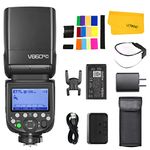 Godox V860III-C for Canon TTL Camera Flash, 76Ws 2.4G Wireless HSS 1/8000, 7.2V/2600mAh High Performance Li-ion Battery, 0.01-1.5s Recycle Time