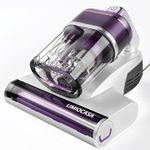 LIMIOCASA Bed Vacuum Cleaner, Mattress Vacuum Cleaner with Handheld Heat 65°C & Strong Suction (550W Corded) for Mattress, Sofa, Carpet and Multi-Surface Cleaning