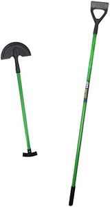 Garden Draw Hoe + Grass Lawn Border Edger Edging Cutting Gardening Trimmer