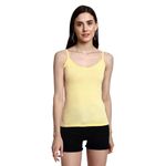 BLAZON Women’s Cotton Hosiery BAE Strappy Tube Cami Top - Stylish Sleeveless Tank Top (11011_BLZ_OVI_01_XXL)