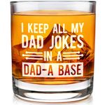 Dad Jokes Old Fashioned Wine Glasses