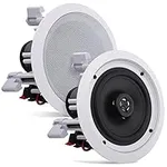 Pyle Pair 6.5” Flush Mount In-wall 