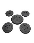 Trucks Towing Prep Group Bed Plug Cover Kit fits for Ram 2500 and 3500 Pickups 2014-2019 Dodge Ram, Trailer Trailer Cover for Trucks with 5 Wheel/Gooseneck Towing, Replaces 68225506AA