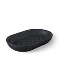 Umbra Soap Dish, Black,,13.8 x 8.7 x 2.5 cm